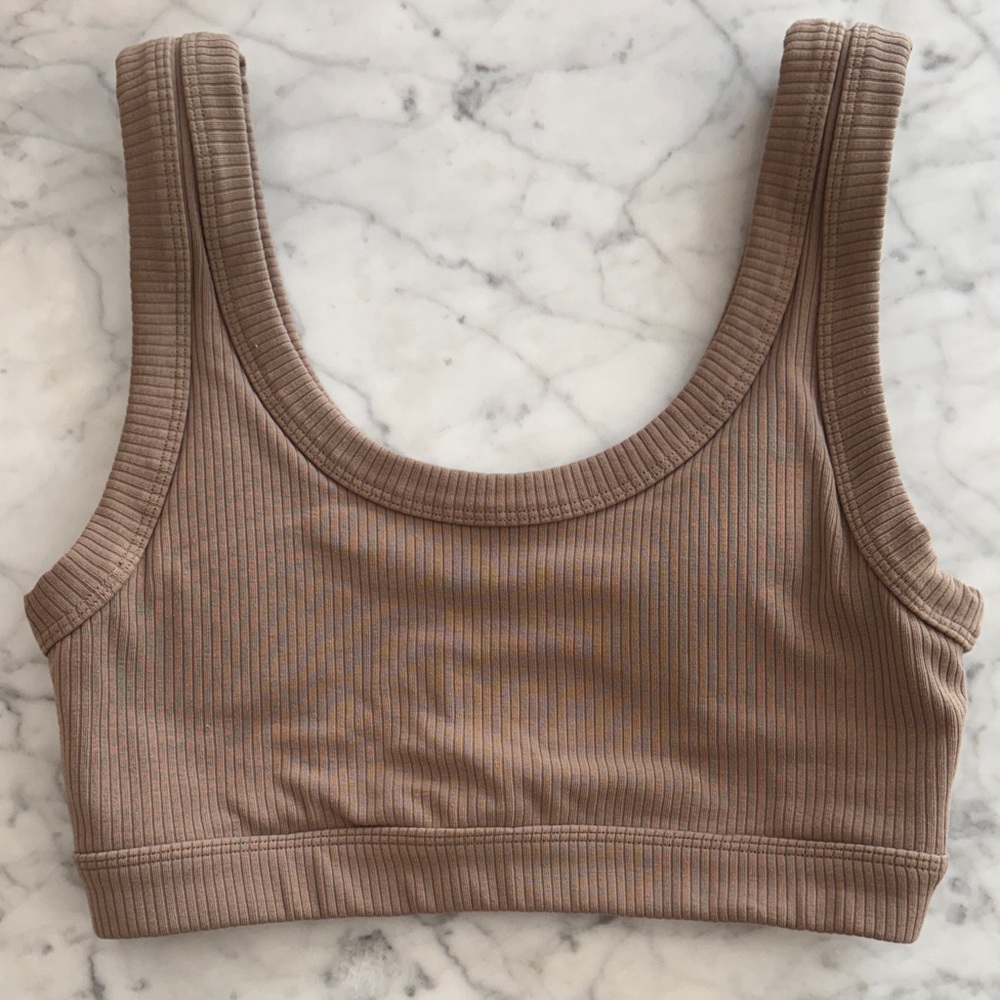 ALO Yoga Ribbed Sports Bra